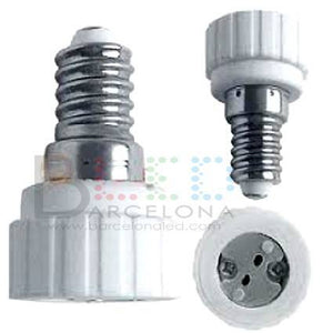 Adaptador de rosca E14 a MR16 - Barcelona Led-