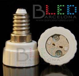 Adaptador de rosca E14 a MR16 (2)