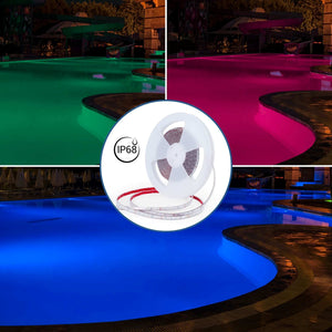 Tira LED 24V DC sumergible - RGB - 14.4W/m - 12mm - IP68 - 10 metros - 60ch/m (14)