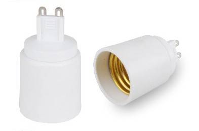 Adaptador rosca G9 a rosca E27