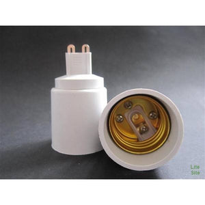 Adaptador rosca G9 a rosca E27 (1)