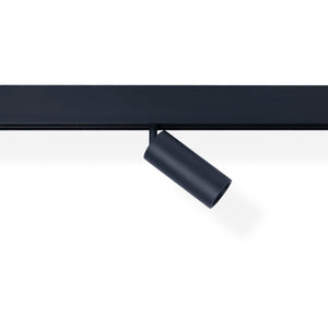 Foco LED para carril magnético 48V - 10W - DALI-2 regulable - Negro - Barcelona Led-