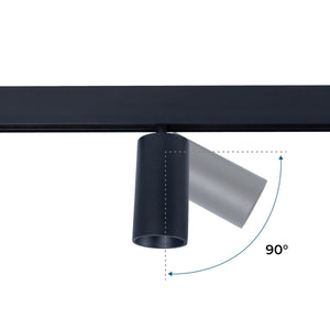 Foco LED para carril magnético 48V - 20W - DALI-2 regulable - Barcelona Led-