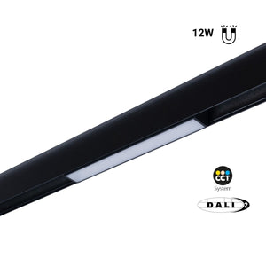 Foco lineal opal para carril magnético 48V CCT - 12W - DALI-2 regulable - Barcelona Led-