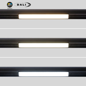 Foco lineal opal para carril magnético 48V CCT - 12W - DALI-2 regulable - Barcelona Led-