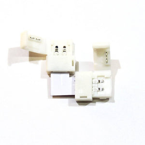 Conector para tiras LED 12V 8mm para esquinas 90º (2)