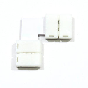 Conector para tiras LED 12V 10mm para esquinas 90º (2)