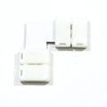 Connector voor LED strips 12V 10mm voor 90º hoeken 3