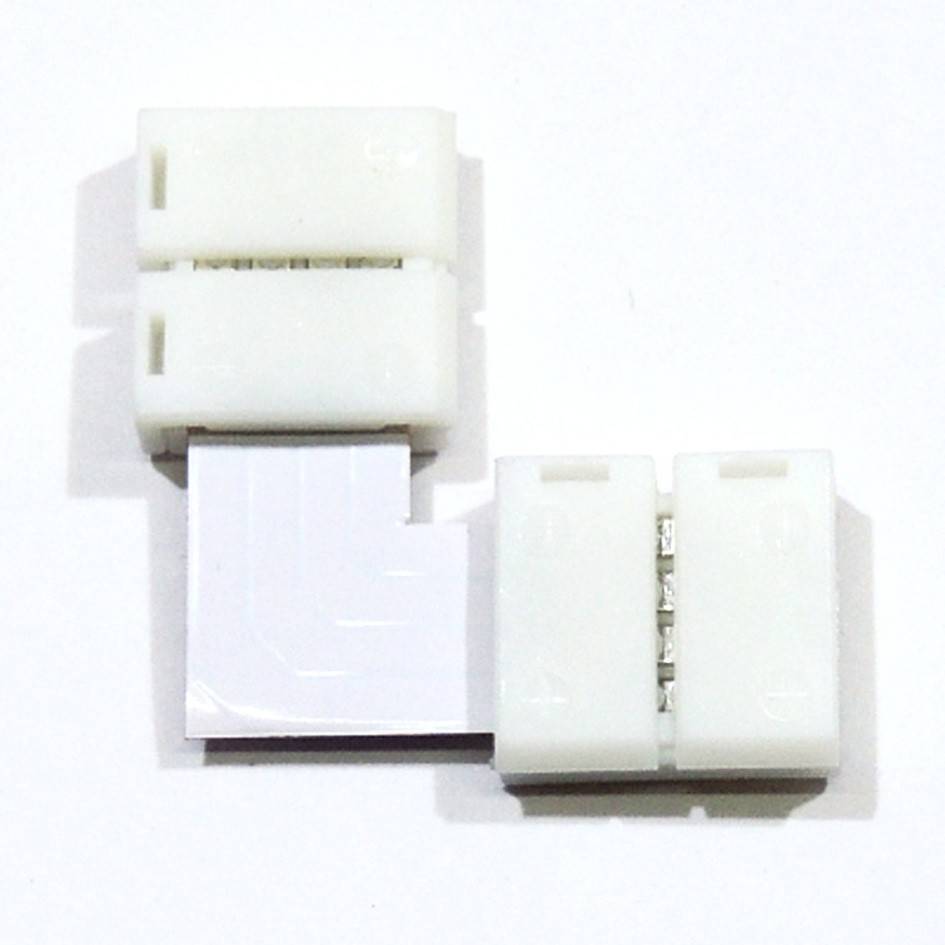 Conector para Tiras LED 12V RGB 10mm para esquinas 90º (1)