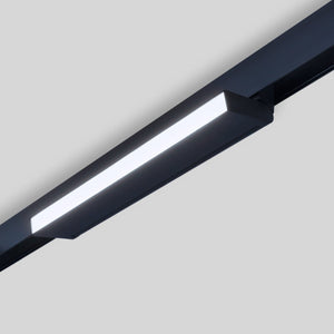 Foco lineal opal orientable carril magnético 48V CCT - 18W - DALI-2 regulable - Barcelona Led-
