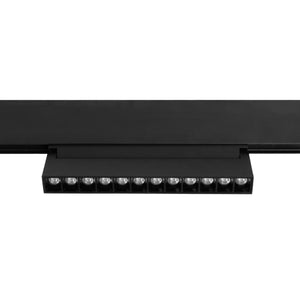 Foco lineal orientable para carril magnético 48V CCT - 12W - DALI regulable - UGR18 - Barcelona Led-