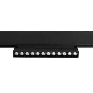 Foco lineal orientable para carril magnético 48V CCT - 12W - DALI regulable - UGR18 - Barcelona Led-