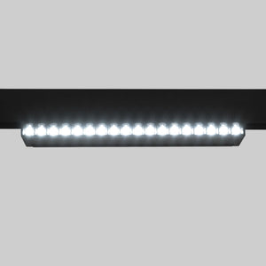Foco lineal orientable para carril magnético 48V CCT - 18W - Regulación DALI-2 - UGR18 - Barcelona Led-