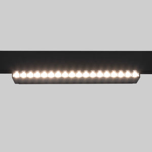 Foco lineal orientable para carril magnético 48V CCT - 18W - Regulación DALI-2 - UGR18 - Barcelona Led-