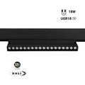 Adjustable linear track light 48V - CCT - 18W - DALI-2 dimming - UGR18 2