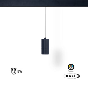 Foco de suspensión LED para carril magnético 48V - 5W - DALI-2 regulable - Barcelona Led-