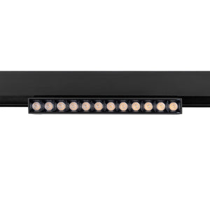 Foco lineal orientable para carril magnético 48V- 12W - Chip OSRAM - UGR18 - Barcelona Led-