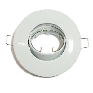 Aro downlight empotrable basculante Ø80/Ø102 blanco para GU10 / GU5.3 - Barcelona Led-