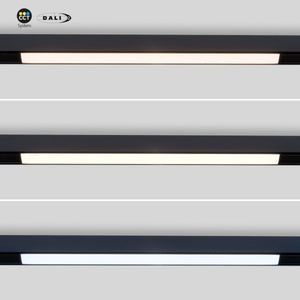 Foco lineal opal carril magnético 48V CCT - 20W - DALI regulable - Barcelona Led-