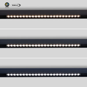 Foco lineal para carril magnético 48V CCT - 20W - Regulación DALI-2 - UGR18 (2)