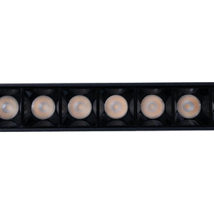 Foco lineal para carril magnético 48V CCT - 20W - Regulación DALI-2 - UGR18 - Barcelona Led-