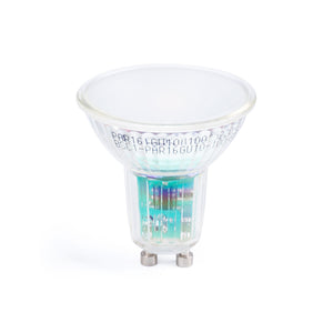 KIT Aro empotrable basculante Ø90mm + Bombilla GU10 6W + Portalámparas (8)