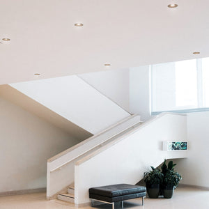 Aro downlight circular para bombilla GU10 / MR16 - Corte Ø70mm (25)