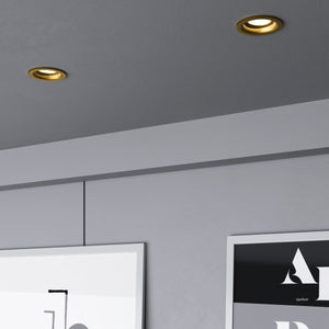 Aro downlight circular para bombilla GU10 / MR16 - Corte Ø70mm - Barcelona Led-