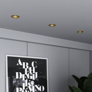 Aro downlight circular para bombilla GU10 / MR16 - Corte Ø70mm - Barcelona Led-