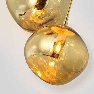 Lámpara colgante cristal triple "KADNIS" - 3 x E27 - Barcelona Led-Decoración