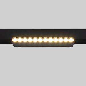 Foco lineal orientable para carril magnético 48V- 12W - Chip OSRAM - UGR18 - Barcelona Led-