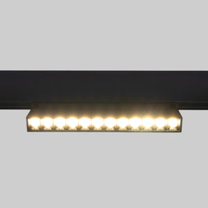 Foco lineal orientable para carril magnético 48V- 12W - Chip OSRAM - UGR18 - Barcelona Led-