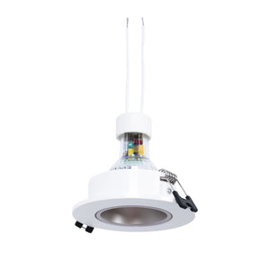 KIT Aro empotrable Ø90mm + Bombilla GU10 6W + Portalámparas - Barcelona Led-