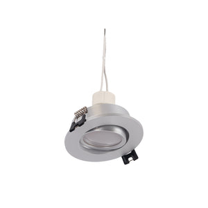 KIT x 10 - Aro downlight basculante + Bombilla GU10 5W + Casquillo GU10 (27)