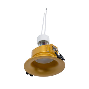 KIT Aro empotrable Ø86mm + Bombilla GU10 6W + Portalámparas (35)