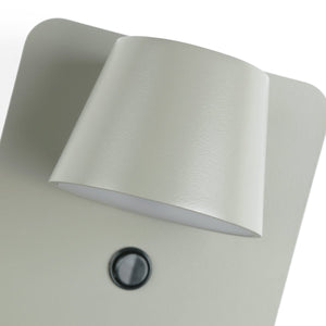 Aplique de pared para lectura con puerto USB "BASKOP W" - 6W - Base carga inalámbrica - Barcelona Led-Decoración