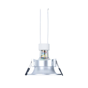KIT Aro empotrable Ø86mm + Bombilla GU10 6W + Portalámparas - Barcelona Led-