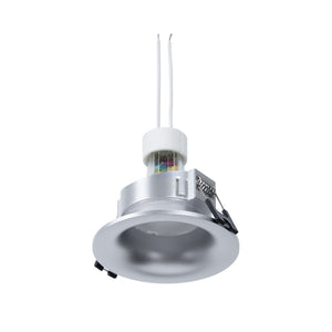 KIT Aro empotrable Ø86mm + Bombilla GU10 6W + Portalámparas (71)