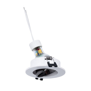 KIT Aro empotrable Ø90mm + Bombilla GU10 6W + Portalámparas - Barcelona Led-
