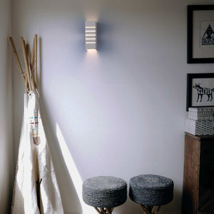 Aplique de pared escayola "Line" - 1 x E14 - Barcelona Led-Decoración