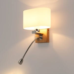 Aplique de pared con foco LED para lectura "Arti" - E27 + 3W (13)