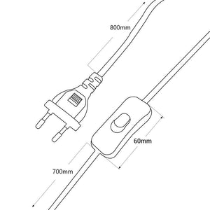 Lámpara de mesa diseño "Eleganza" - E27 (14)