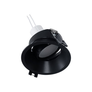 KIT Aro empotrable Ø93mm + Bombilla GU10 6W + Portalámparas - Barcelona Led-