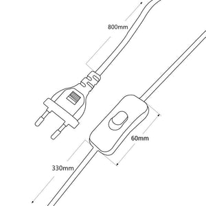 Lámpara de mesa bola cristal "Flix" (2)