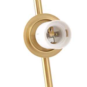 Lámpara de mesa bola cristal "Flix" (4)