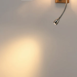 Aplique de pared con foco LED para lectura "Arti" - E27 + 3W (14)