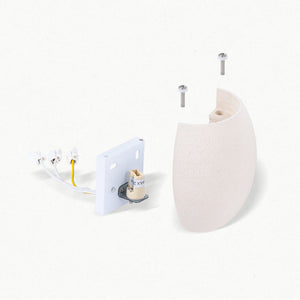 Aplique de pared cemento "Semba" - 3 colores - 1 x G9 (7)