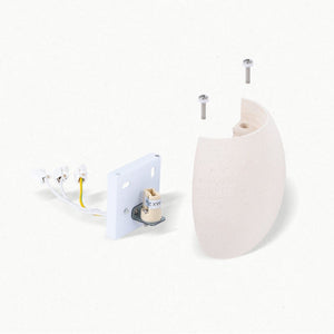 Aplique de pared cemento "Semba" - 3 colores - 1 x G9 - Barcelona Led-Decoración