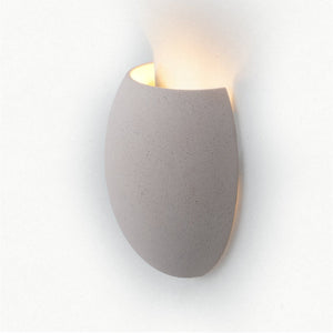 Aplique de pared cemento "Semba" - 3 colores - 1 x G9 - Barcelona Led-Decoración
