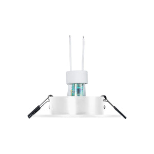KIT Aro empotrable Ø110mm + Bombilla GU10 6W + Portalámparas - Barcelona Led-
